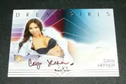 2017 Benchwarmer CAYA HEFNER Dreamgirls Gold Foil Black Autograph PLAYBOY Hot