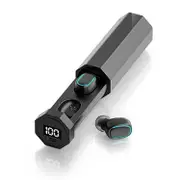True Wireless Bluetooth Earphones with Digital Display and Charging Box