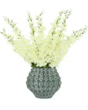 Creative Displays White Delphinium Floral Arrangement