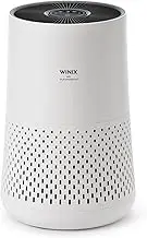 Winix Compact 4-Stage Hospital Grade True HEPA Air Purifier AUS-0850AAPU, Suitable For Areas Up To 59m2, Activated Carbon Filter, White
