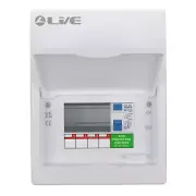 Live Electrical 6 Way Flush Metal Clad Consumer Unit c/w 80A 30mA RCD