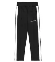 [Palm Angels Kids] Palm Angels Kids Jersey track pants Y 8 black