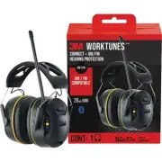 3M WorkTunes Connect + 26 dB AM/FM Wireless Earmuffs 90572-DC 3M WorkTunes