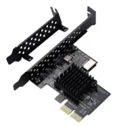 PCI-E 2X to USB3.1 A-Key Gen2 Front Type-C Expansion Card,10Gbps Type-E