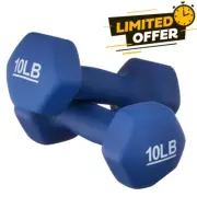 Neoprene Dumbbell Hand Weights - Perfect for Home Workouts & Fitness Training