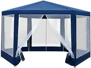 [Instahut] Gazebo Wedding Party Marquee Tent Canopy Outdoor Camping Gazebos Navy