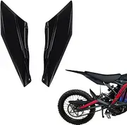 LINGQI RACING Modified Rear Side Fenders Fit to Sur-Ron Light Bee X and S. Side Dirt Pit Mudguards for SURRON. BLACK