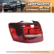 Superspares Tail Light Left Hand Side Outer for Volkswagen Jetta 1B Tinted Red
