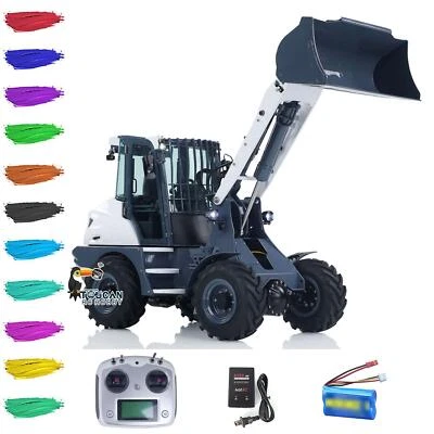1/14 LESU Metal AOUE MCL8 RTR Hydraulic RC Loader W/ Sound Light Servo ESC