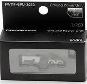 Pre-Built Model Aircraft FWDP-GPU-2022 for Japan Aviation Ground Power Scale Alloy Model Aircraft Airport Scene Display Miniature Airplane Model