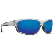Costa Saltbreak Silver Frame Sunglasses w/Blue Mirror 580P Lens 06S9020-90201065