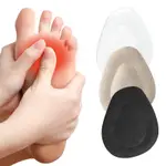 用於足底筋膜炎凝膠半鞋墊的防滑矽膠插入物, 用於鞋子的半鞋墊, 女性前足抗疼痛插入腳高跟鞋