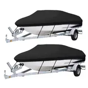 Boat Cover Model Waterproof Outdoor Yacht Dust Protector Hull Shield Blue Tarp