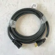 10' 10 Gauge Black Extension Cord with Black Single Outlet
