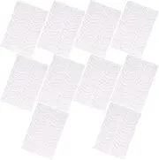 ADOCARN 10 Pack Fluffy Lash Clusters Diy Eyelash Extension Tape Eyelash Extension Supplies for Students Salons