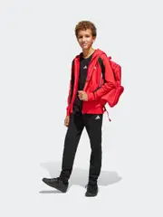 adidas Red Seasonal Essentials Colorblock Tracksuit Kids (E67902) | $104