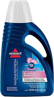 BISSELL Wash & Refresh 2x Concentrated Formula 1248E, Ambi Pur Blossom & Breeze, 709ml