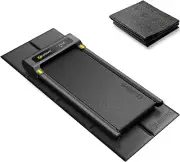 Foldable Treadmill Mat, Exercise Bike Mats for Home Gym Workout, Waterproof Non-