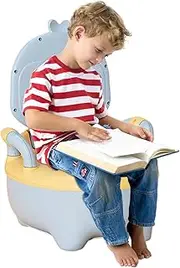 Potty Training Toilet - Non-Slip Penguin Potty for Kids,Portable Child Commode, Urinal Trainer for Outdoor Playing, Daycare, Preschool