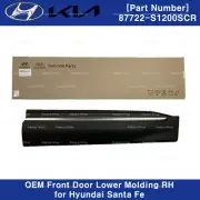 87722S1200SCR GENUINE Front Door Lower Molding RIGHT For Hyundai Santa Fe 19-20