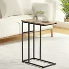 64cm Artiss Coffee Table Side Table Walnut Anika