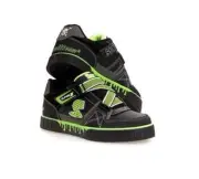 NEW Toddler's Skechers "Cryptic" - WAS $45! - Black/lime, Z-Strap closure