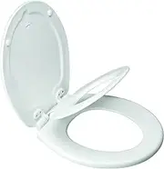 Bemis Oval Soft Close Toilet Seat - Next Step Family, White