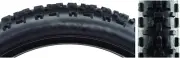 Toboggan Tire 26 X 4 Clincher Wire Black Reflective BMX Bike