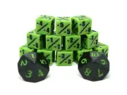 MTG Poison Counter Dice Set x2 D10 SpinDown Dice x12 D6 -1/-1 Toxic Infect