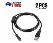 2X Sony Cybershot USB Cable Digital Camera & Battery Charging Cable