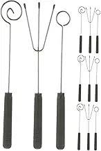 Alipis 4 Sets Chocolate Tools: Stainless Steel Fondue Forks Set - Cheese and Chocolate Dipping Tools - DIY Decorating Utensils for Fondue Parties