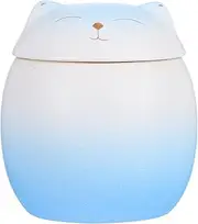 GALPADA Small Pet Urn Ceramic Memorial Cremation Jar Keepsake Ashes Container for Dogs and Cats Funeral Remembrance Ceremony