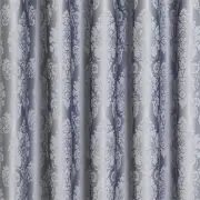 Damask Blockout Pinch Pleat Curtains