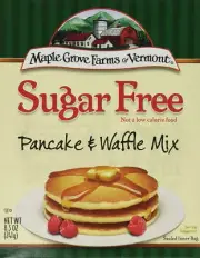 Maple Grove Pancake Mix Natural Sugar-Free Low Calorie 8.5 oz (Pack of 8)