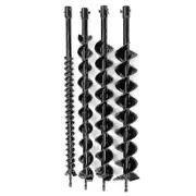 40/60/80/100mm Earth Drill Dual Blade Auger Bit Fence Borer For Petrol Post Hole Digger 40mm