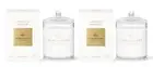 Marseille Memoir Gardenia 380g x2 Soy Candle Glasshouse Fragrances *DUO PACK*