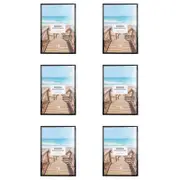 6PK Unigift Byron Home Photo/Picture Frame A4 Assorted