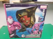 Silverlit Spiderman ThunderJet RC - color faded front of the box
