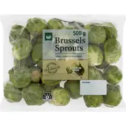Woolworths Brussel Sprouts Prepack Punnet 500g