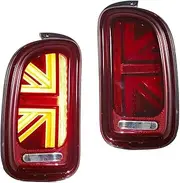 2PCS LED Taillights Assembly 1st Gen Brake Reverse Tail Lights | Compatible For BMW Mini Cooper Clubman R55 2007-2014(2PCS Red)