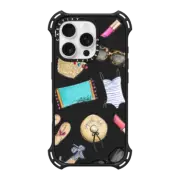 iPhone 16 Pro Bounce Case MagSafe Compatible Summer Style (Fashion Illustration Transparent Case)