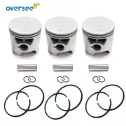 3Sets PISTON KIT STD 705-850026T1 39-831255A6 For Mercury 40/50/60HP 705-850026
