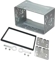 Sound way - in Dash 2 DIN Universal Double Din Car Stereo Radio Installation Dash Kit Mounting Metal Fitting Cage