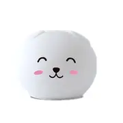 Cute Cartoon Dog Silicone Colorful Energy-saving Night Light Led Desk Lamp Remote Control Version