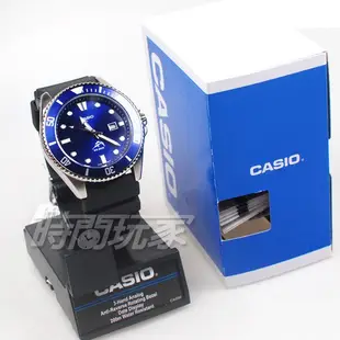 CASIO 卡西歐 MDV-106B-2A 潛水錶 水鬼 槍魚系列 運動錶 日期顯示窗 男錶 藍色【時間玩家】