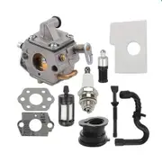 Carburetor Chainsaw Replacement Stihl MS170 MS180C Parts Air Filter Tune-Up Kit C1Q-S57B C1Q-S57A 1130 120 0603 Carb