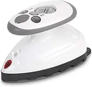 Small Mini Iron - Dual Voltage Compact Design Great for Travel - Non-Stick Ceramic Soleplate - Dry Or Steam Ironing - Extra-Long Power Cord ? Heats Rapidly in 15 Seconds