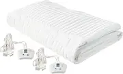 Electrowarmth M60Fld Queen Two Controls Heated Mattress Pad, 60-Inch by 80-Inch