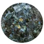 Labradorite Stone Coffee Table Tops Agate Gemstone Side Table for Home Decorates