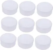 Healeved 30Pcs Leak Travel Cream Containers Refillable Cosmetic Jars for Skincare Durable Empty Lotion Dispenser Small Round Storage Boxes for Toiletries and Art Supplies